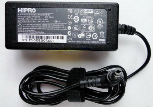 New Hipro WA-30A19G HP-A0301R3 AC Adapter Power Supply Charger 19V 1.58A
